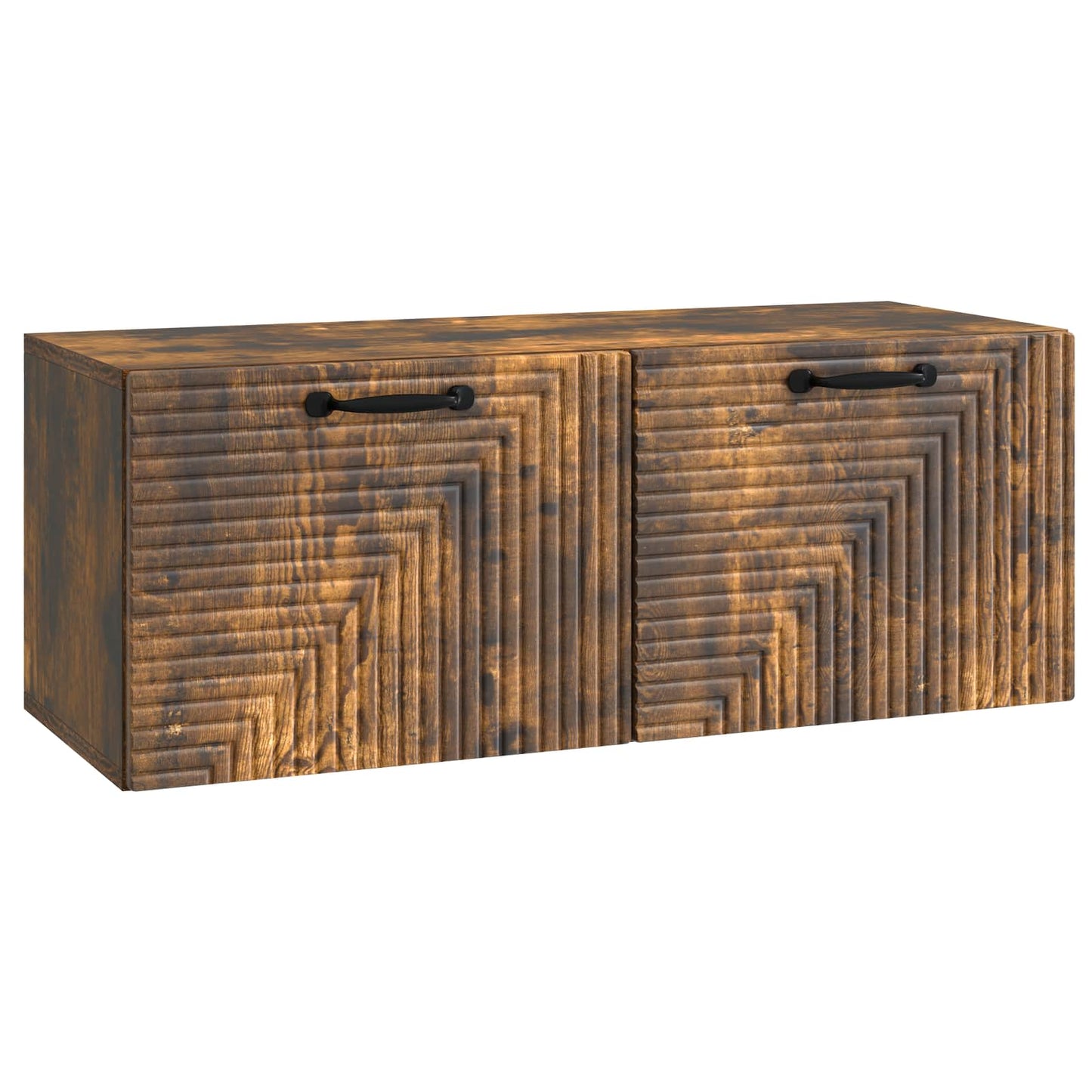 Væghængt TV-skab Røget eg 78,5 x 31 x 30 cm Konstrueret træ