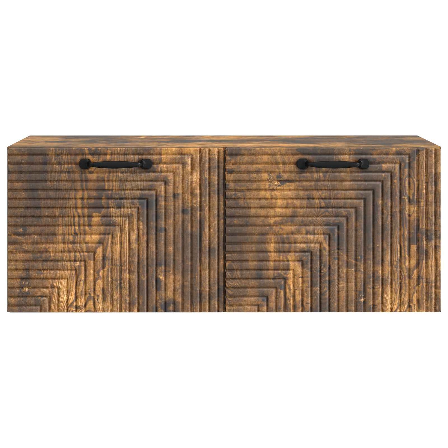 Væghængt TV-skab Røget eg 78,5 x 31 x 30 cm Konstrueret træ