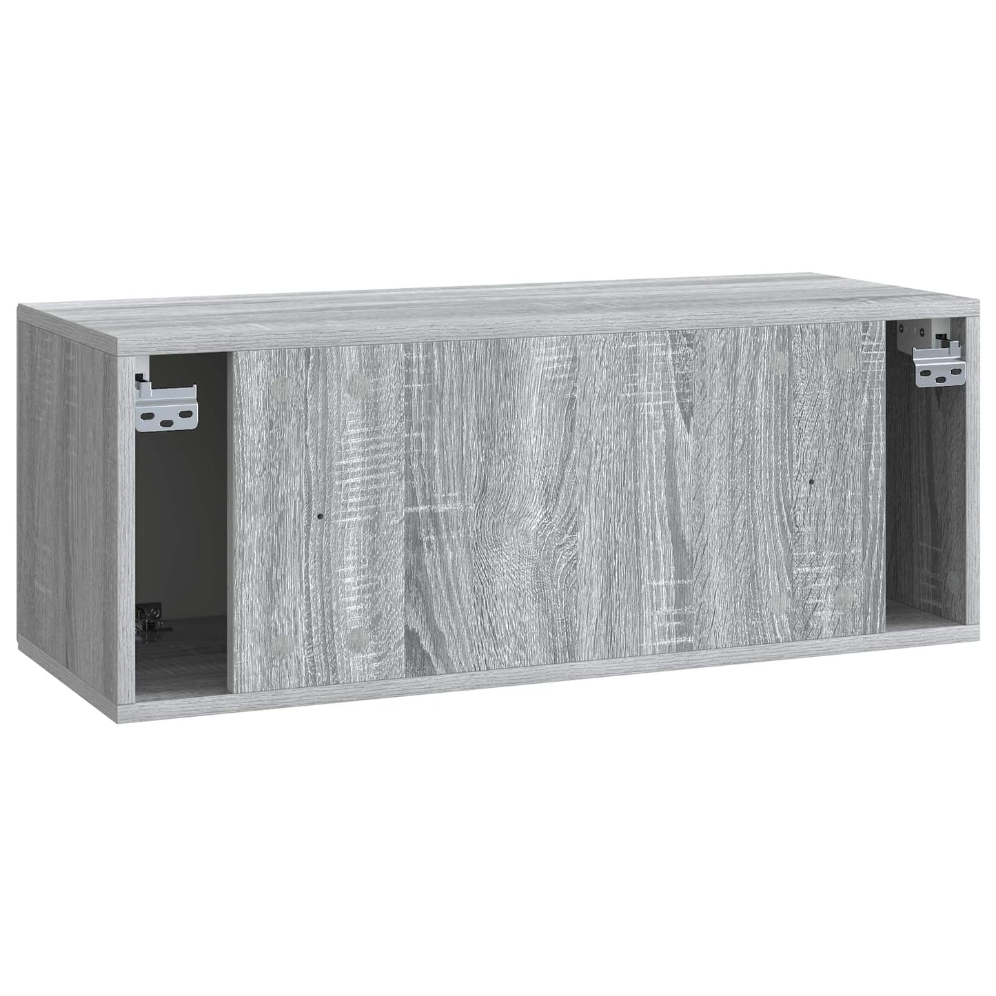Væghængt TV-skab Vægmonteret Grå sonoma-eg 78,5 x 31 x 30 cm