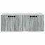 Væghængt TV-skab Vægmonteret Grå sonoma-eg 78,5 x 31 x 30 cm