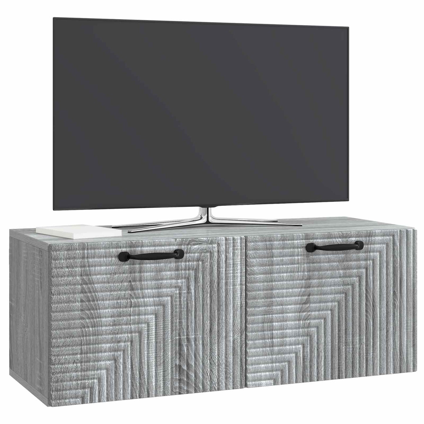 Væghængt TV-skab Vægmonteret Grå sonoma-eg 78,5 x 31 x 30 cm