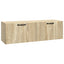 Væghængt TV-skab Sonoma-eg 98 x 31 x 30 cm Konstrueret træ