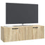 Væghængt TV-skab Sonoma-eg 98 x 31 x 30 cm Konstrueret træ