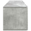 Væghængt TV-skab Betongrå 98 x 31 x 30 cm Konstrueret træ