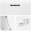 Væghængt TV-skab Hvid højglans 98 x 31 x 30 cm Konstrueret træ