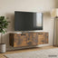 Væghængt TV-skab Røget eg 98 x 31 x 30 cm Konstrueret træ