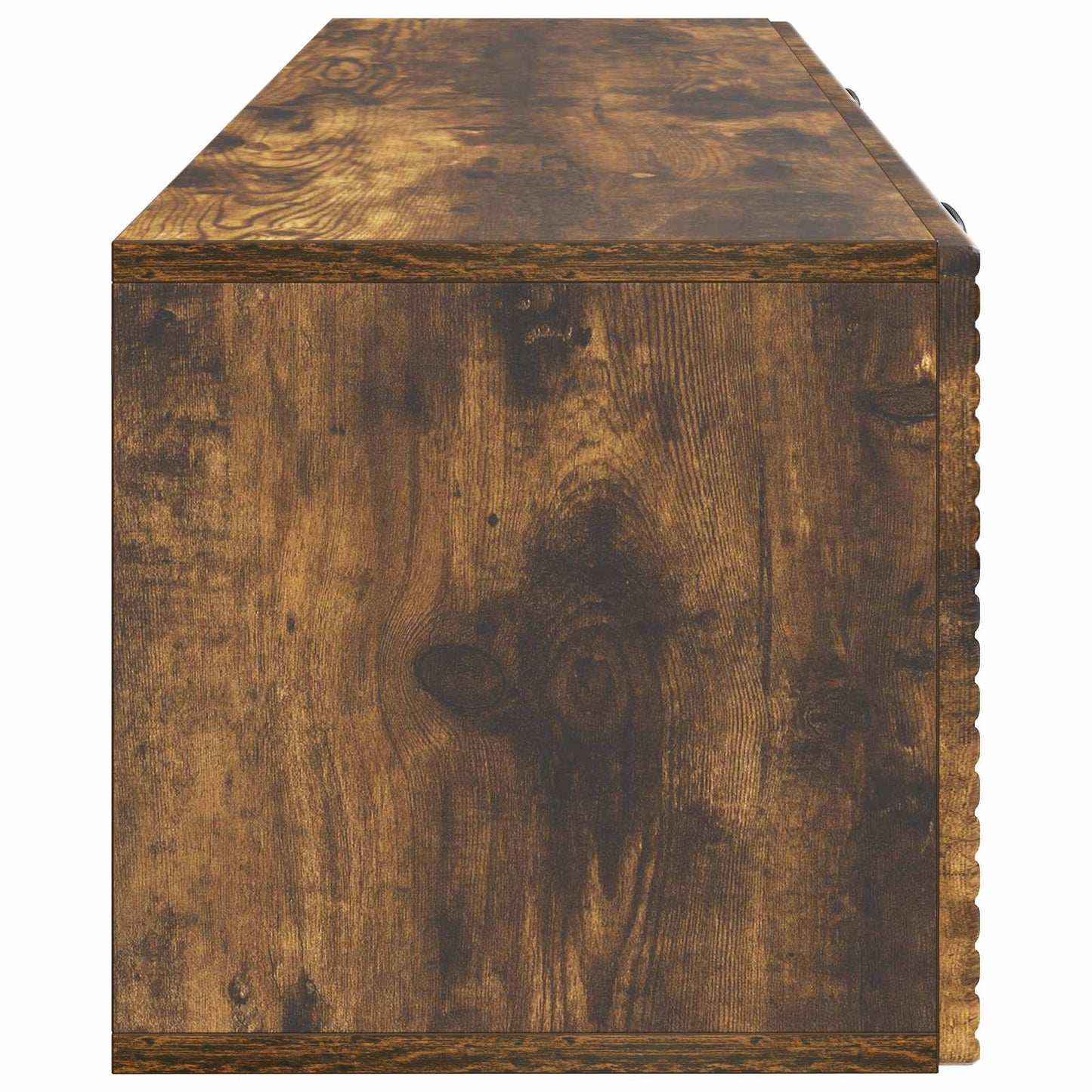 Væghængt TV-skab Røget eg 98 x 31 x 30 cm Konstrueret træ