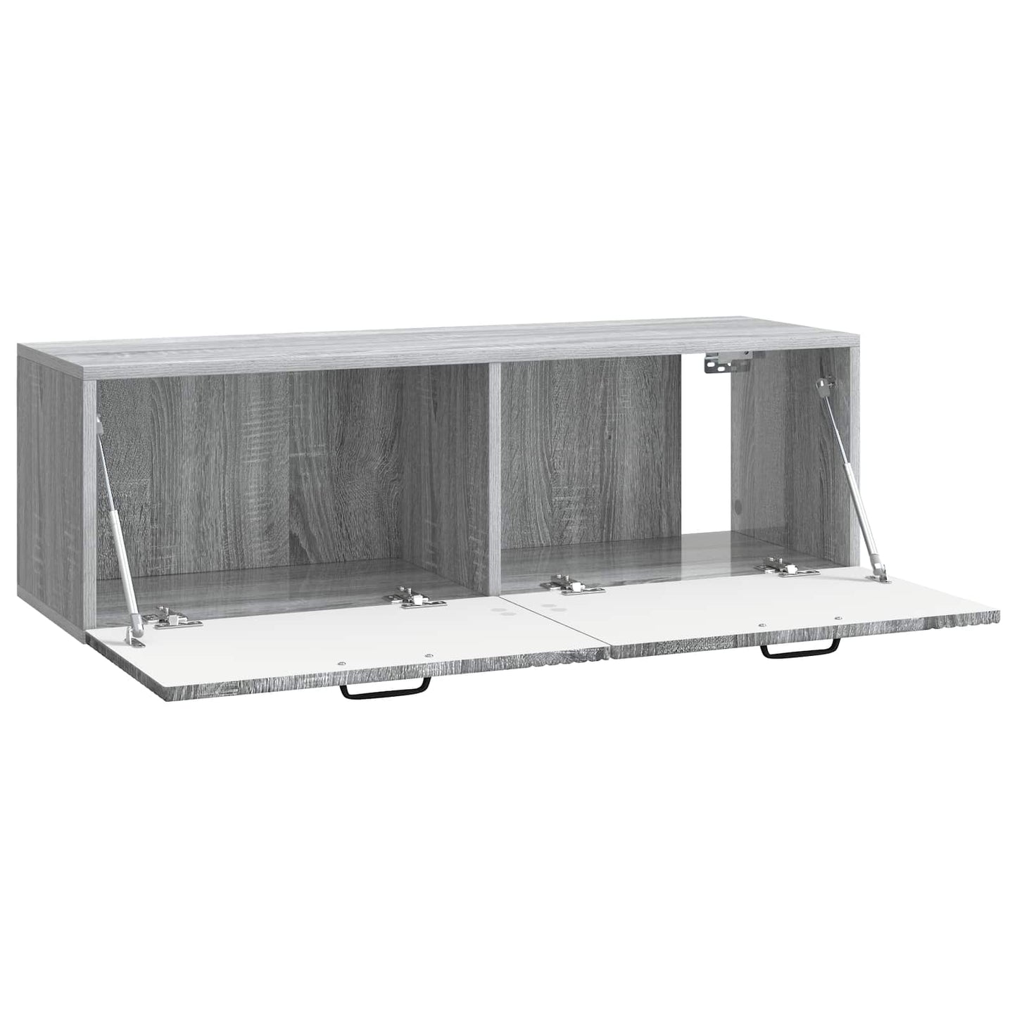 Væghængt TV-skab Grå sonoma-eg 98 x 31 x 30 cm Konstrueret træ