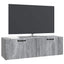 Væghængt TV-skab Grå sonoma-eg 98 x 31 x 30 cm Konstrueret træ