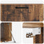 Væghængt TV-skab Gammelt træ 98 x 31 x 30 cm Konstrueret træ
