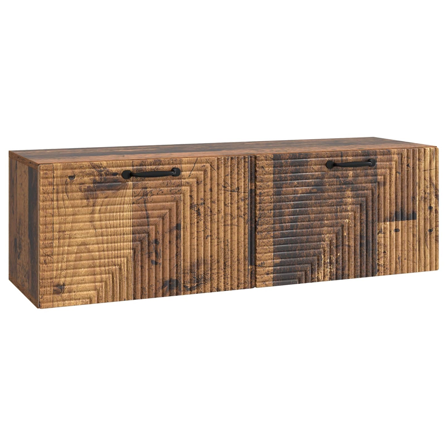 Væghængt TV-skab Gammelt træ 98 x 31 x 30 cm Konstrueret træ