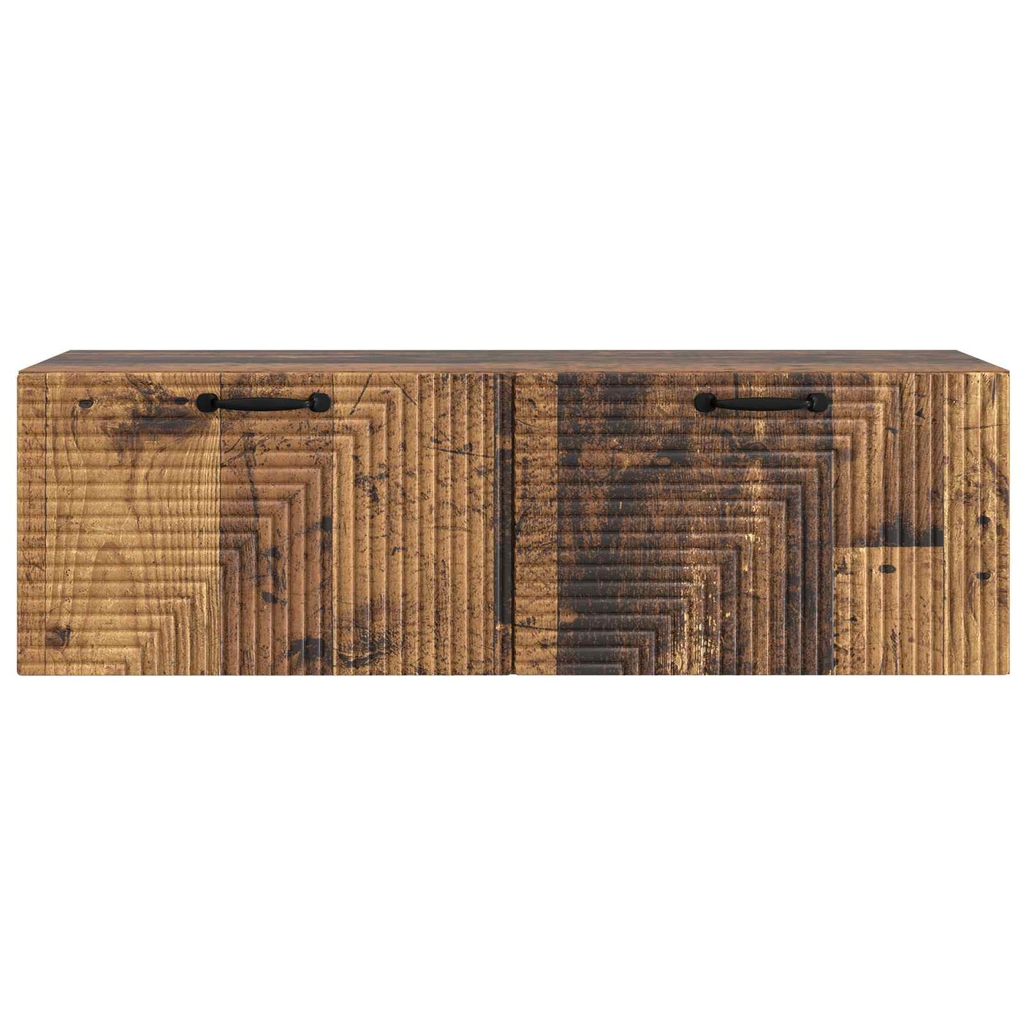 Væghængt TV-skab Gammelt træ 98 x 31 x 30 cm Konstrueret træ