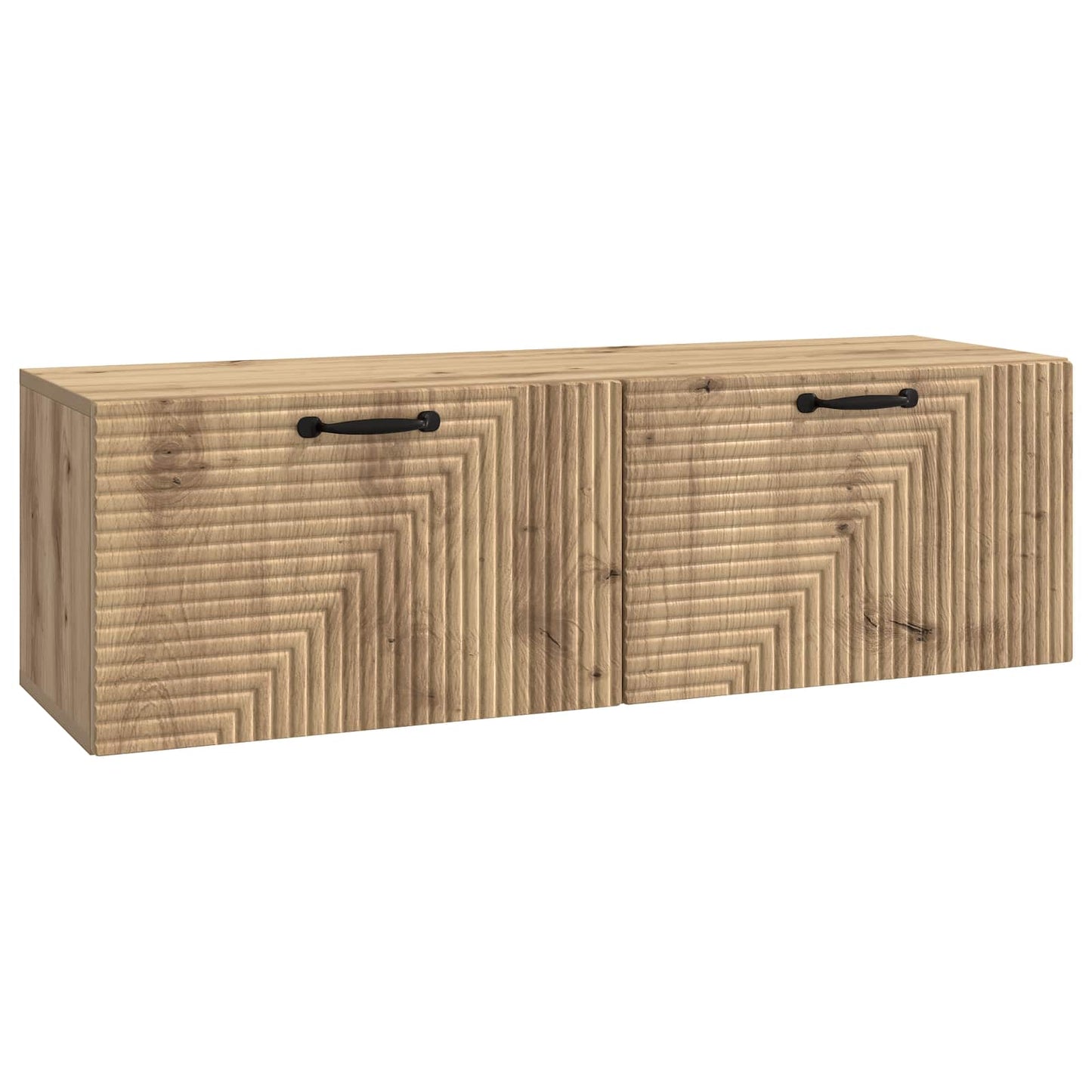 Væghængt TV-skab 98 x 31 x 30 cm Artisan-eg Konstrueret træ