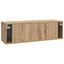 Væghængt TV-skab Artisan-eg 98 x 31 x 30 cm Konstrueret træ