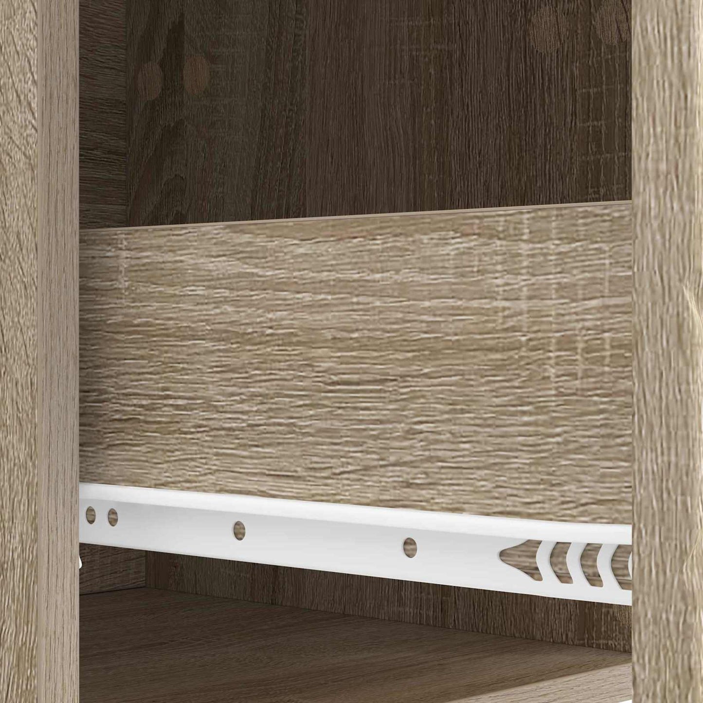 Væghængt Sideskab Sonoma-eg 34,5 x 33 x 20 cm Konstrueret træ