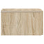 Væghængt Sideskab Sonoma-eg 34,5 x 33 x 20 cm Konstrueret træ