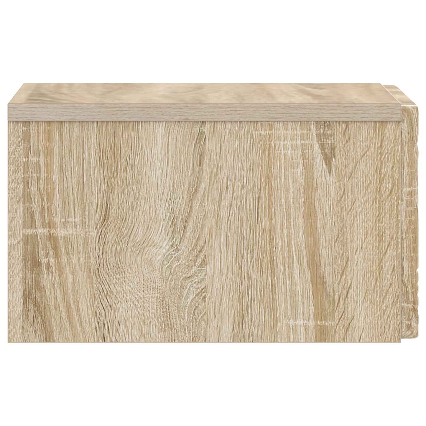 Væghængt Sideskab 2 pcs Sonoma-eg 34,5 x 33 x 20 cm