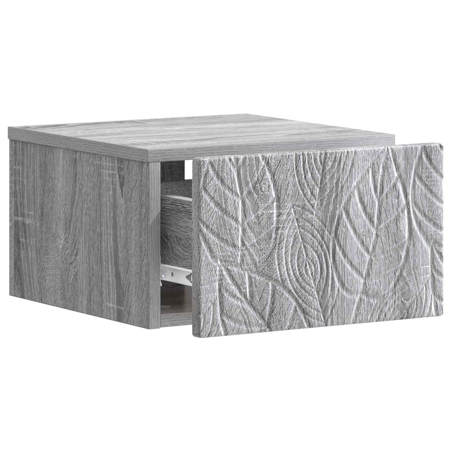Væghængt Sideskab Grå Sonoma 34,5 x 33 x 20 cm Konstrueret træ