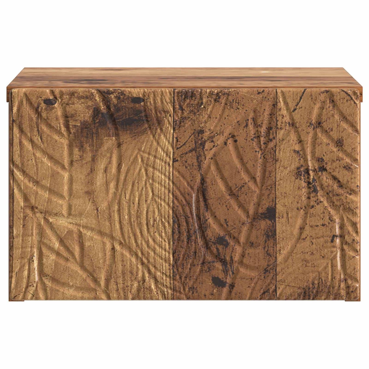 Væghængt Sideskab 2 pcs Gammelt træ 34,5 x 33 x 20 cm