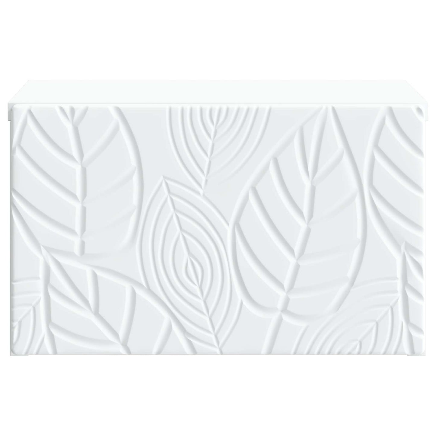 Væghængt Natbord 2 pcs Hvid 49 x 34,5 x 20 cm Konstrueret træ