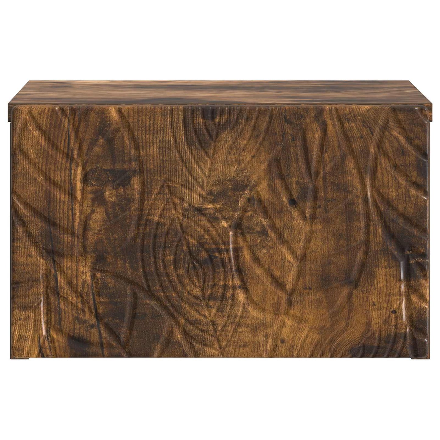 Væghængt Natbord 2 pcs Røget eg 49 x 34,5 x 20 cm
