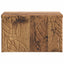 Væghængt Natbord 2 pcs Gammelt træ 49 x 34,5 x 20 cm