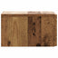 Væghængt Natbord 2 pcs Gammelt træ 49 x 34,5 x 20 cm