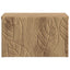 Væghængt Natbord 2 pcs Artisan-eg 49 x 34,5 x 20 cm
