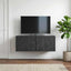 Væghængt TV-skab 59,5 x 41 x 30 cm Sort Konstrueret træ