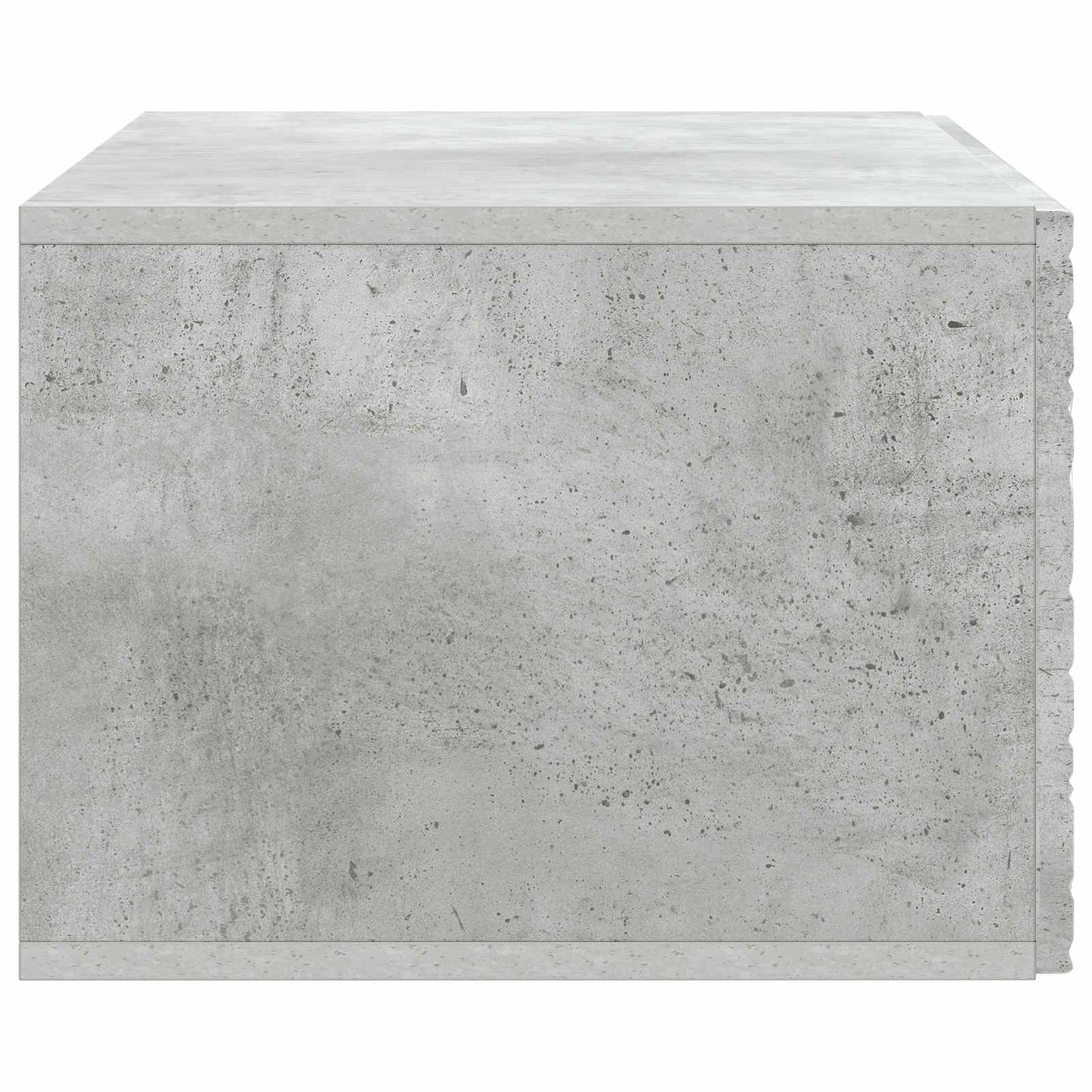 Væghængt TV-skab 78,5 x 41 x 30 cm Betongrå Konstrueret træ
