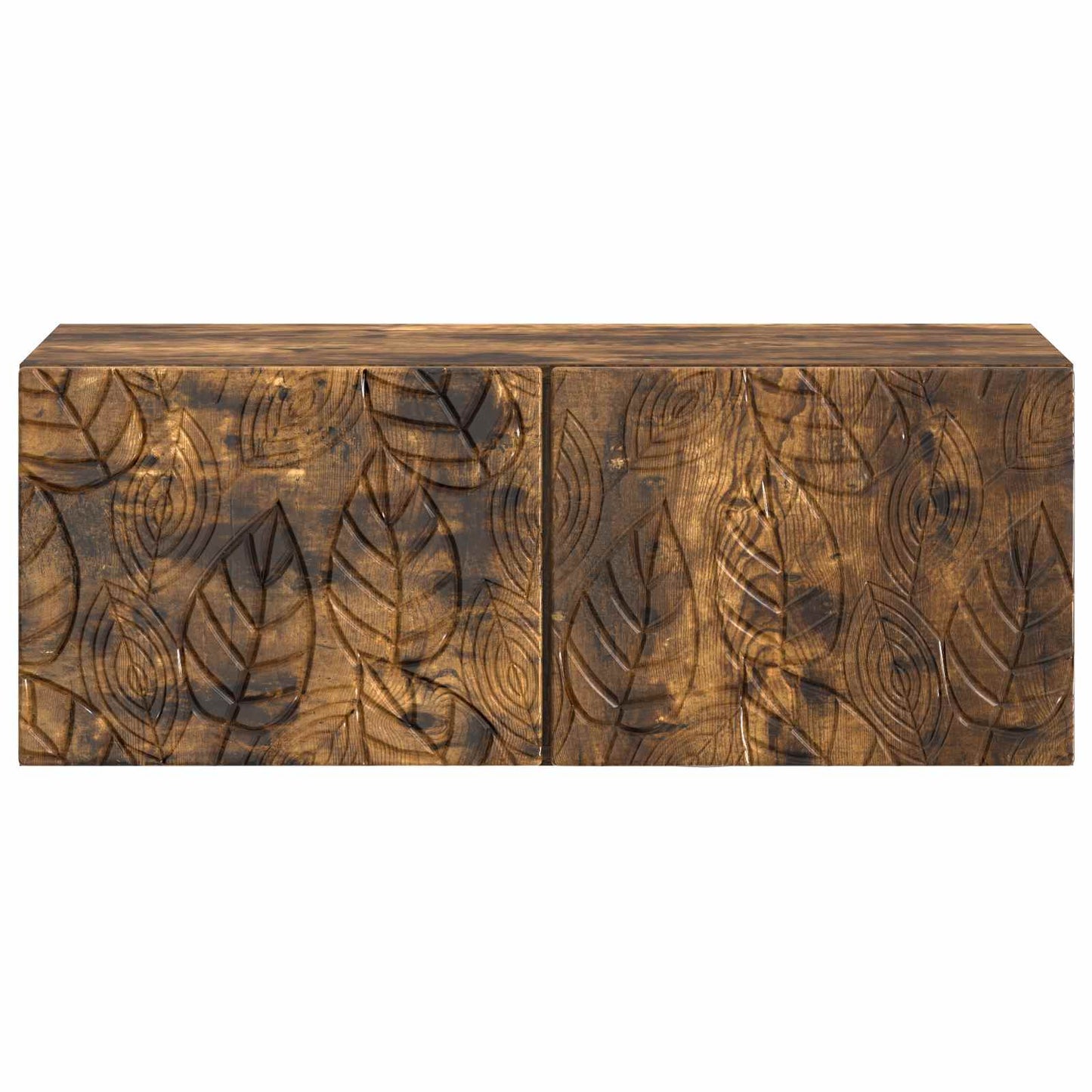 Væghængt TV-skab 78,5 x 41 x 30 cm Røget eg Konstrueret træ