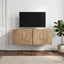 Væghængt TV-skab 98 x 41 x 30 cm Artisan-eg Konstrueret træ