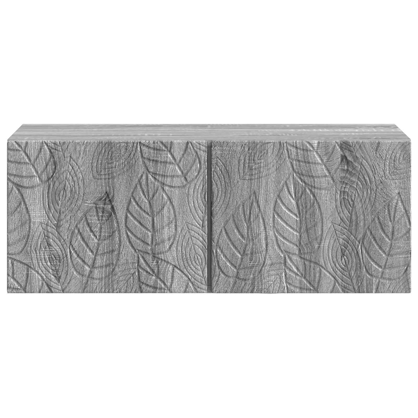 Væghængt TV-skab 78,5 x 31 cm Grå Sonoma Konstrueret træ