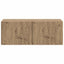 Væghængt TV-skab 78,5 x 31 cm Artisan-eg Konstrueret træ
