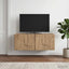 Væghængt TV-skab 98 x 31 cm Artisan-eg Konstrueret træ