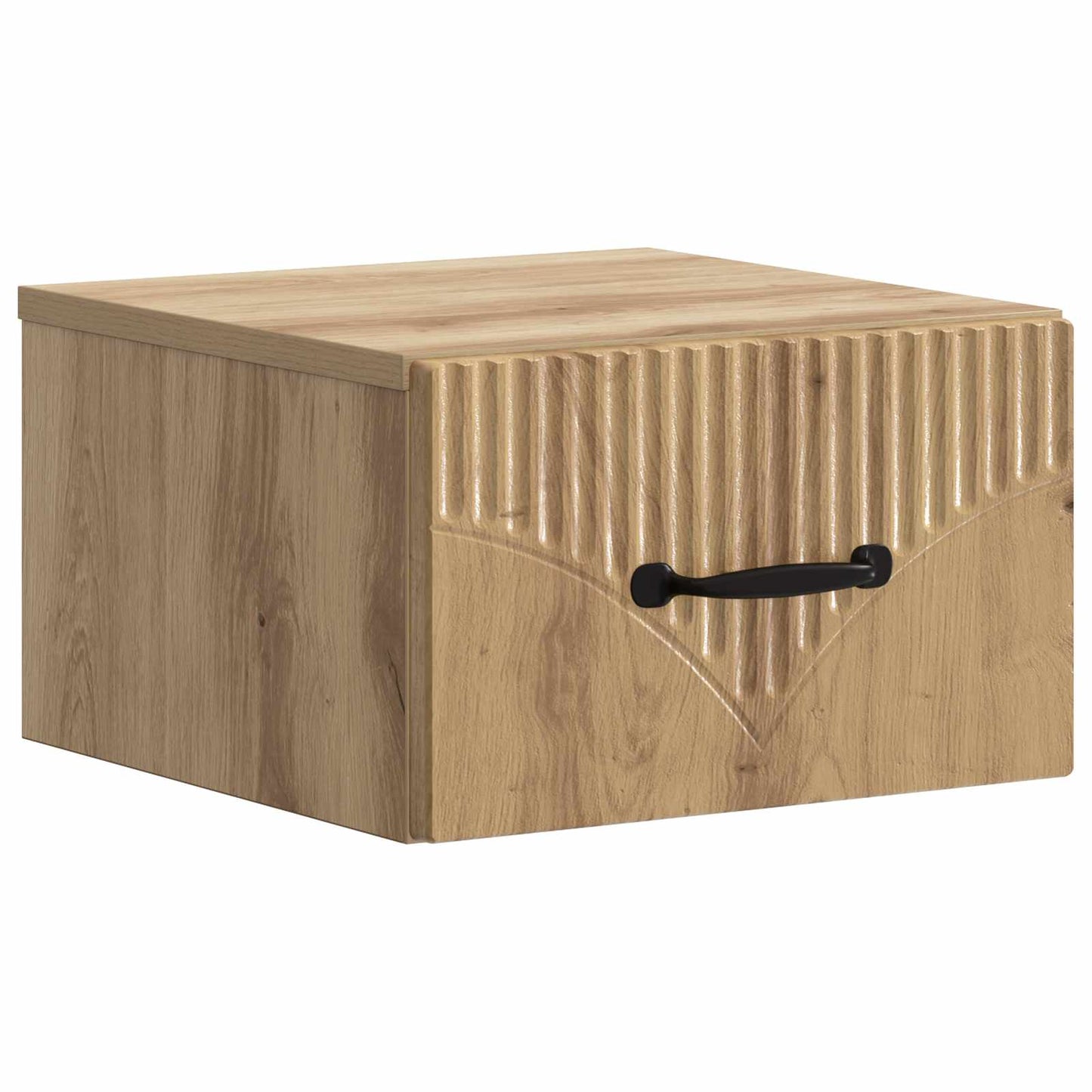 Væghængt Natbord Artisan-eg 34,5 x 33 x 20 cm Konstrueret træ