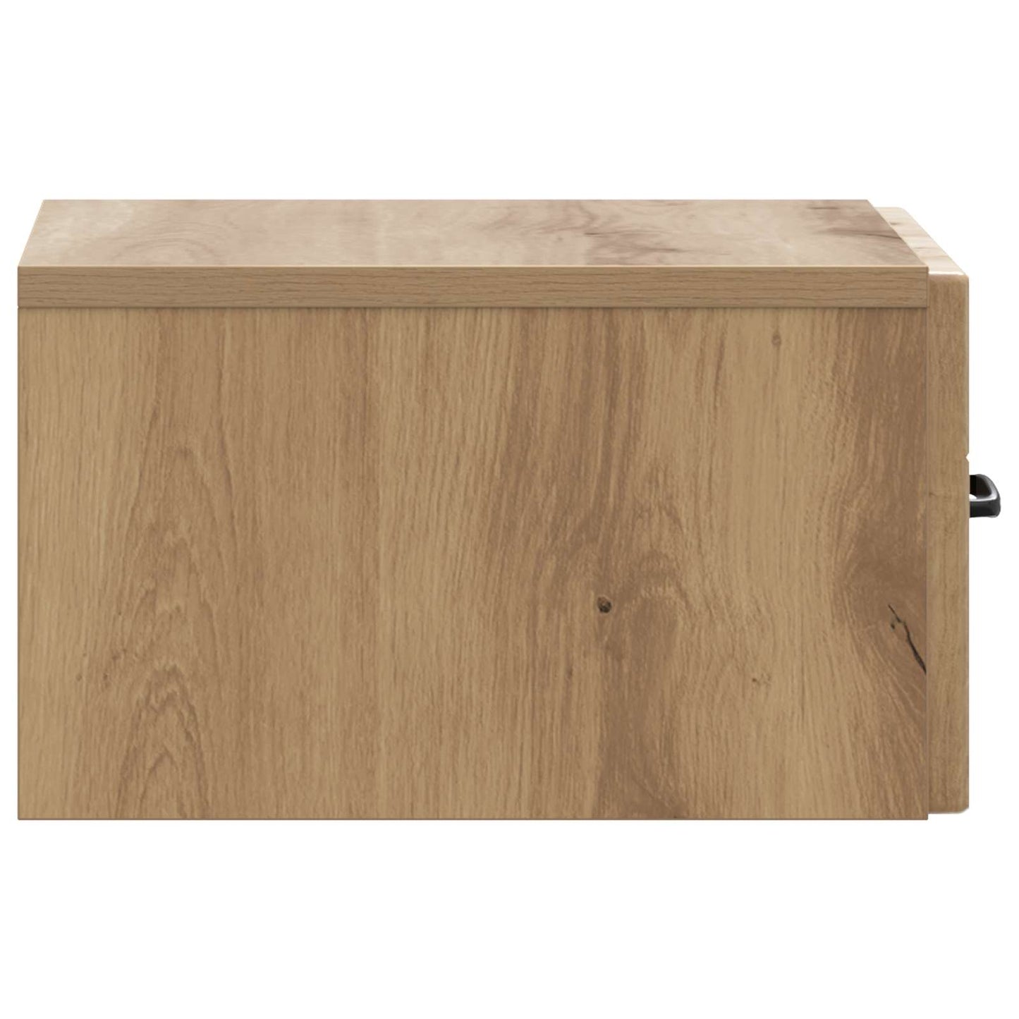 Væghængt Natbord med skuffe 2 pcs Artisan-eg 34,5 x 33 x 20 cm