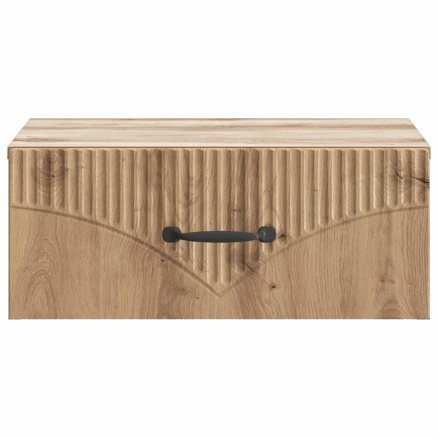 Væghængt Natbord med skuffe 2 pcs Artisan-eg 49 x 34,5 x 20 cm
