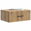 Væghængt Natbord med skuffe 2 pcs Artisan-eg 49 x 34,5 x 20 cm