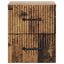 Væghængt Natbord med skuffe 2 pcs Gammelt træ 34,5 x 33 x 40 cm