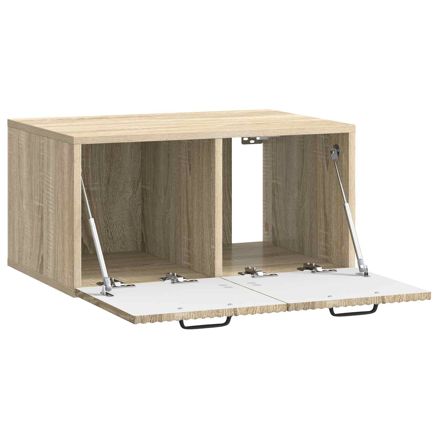 Væghængt TV-skab Sonoma-eg 59,5 x 41 x 30 cm Konstrueret træ