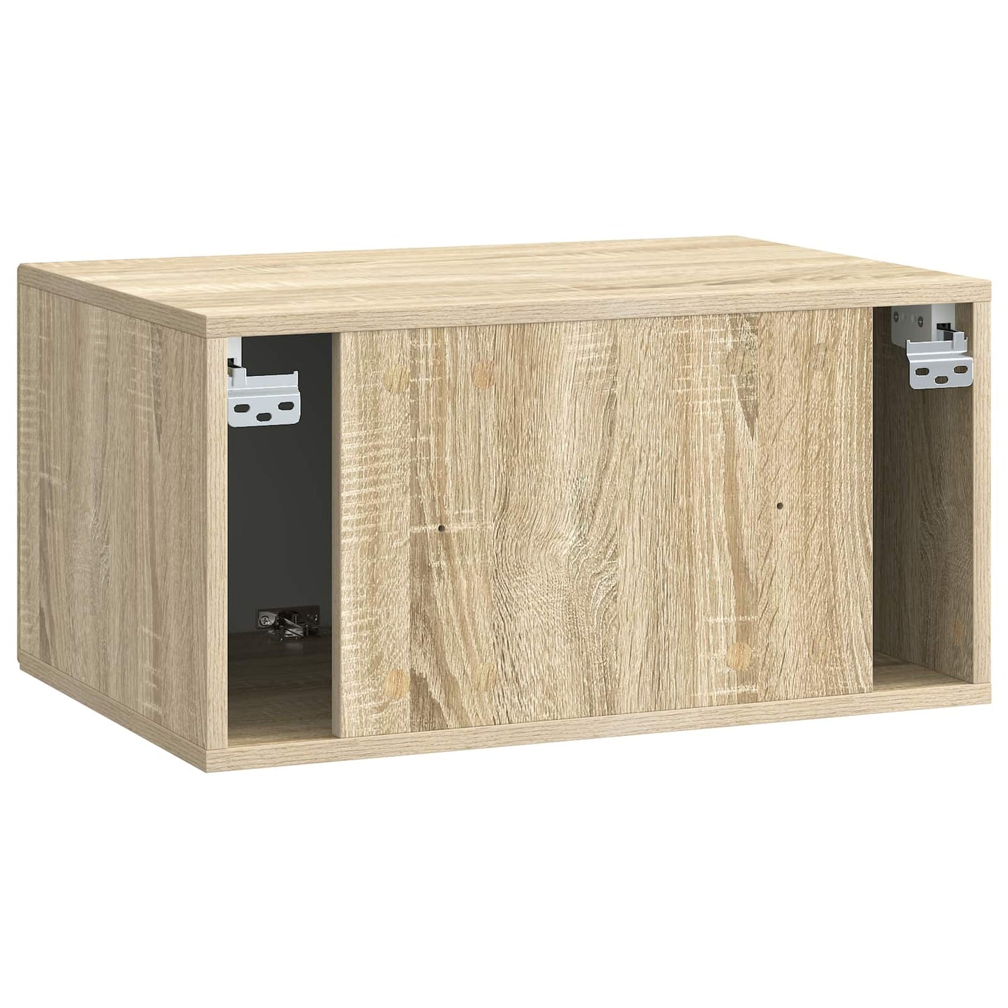 Væghængt TV-skab Sonoma-eg 59,5 x 41 x 30 cm Konstrueret træ