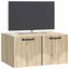 Væghængt TV-skab Sonoma-eg 59,5 x 41 x 30 cm Konstrueret træ