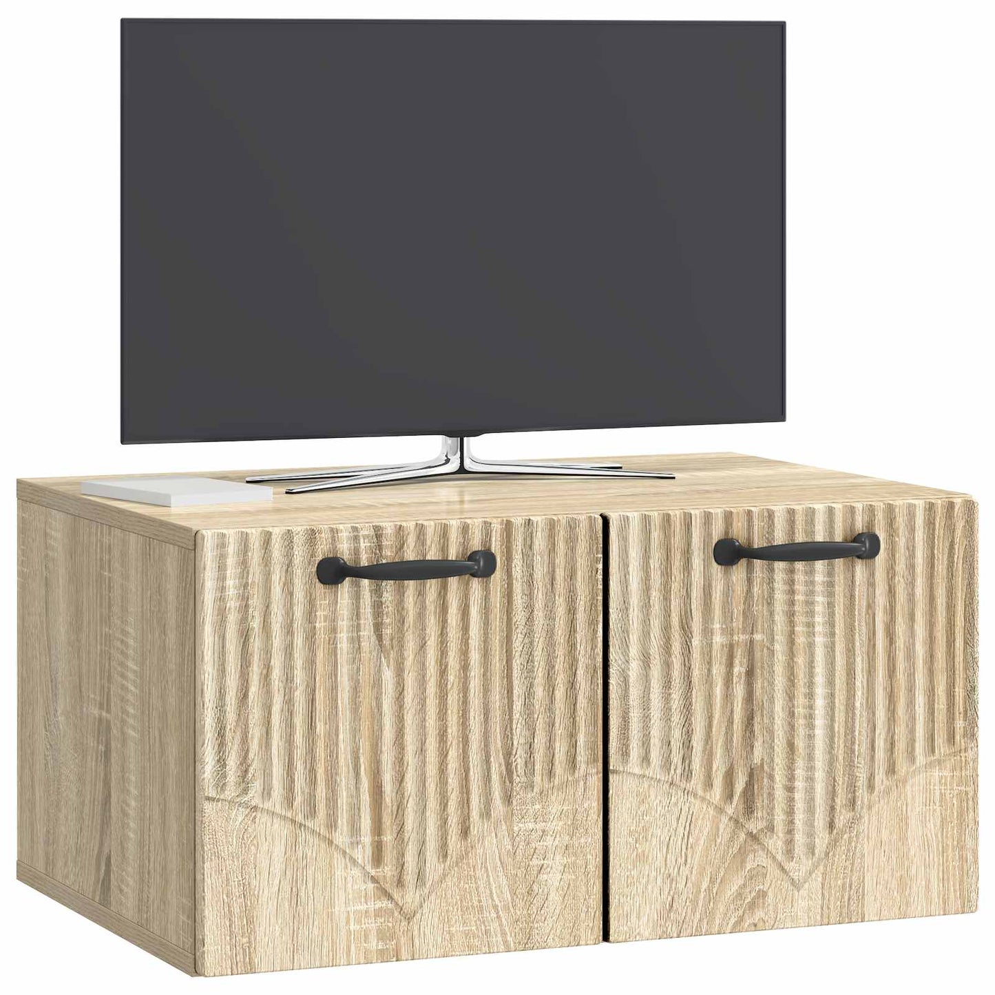 Væghængt TV-skab Sonoma-eg 59,5 x 41 x 30 cm Konstrueret træ