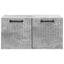 Væghængt TV-skab Betongrå 59,5 x 41 x 30 cm Konstrueret træ