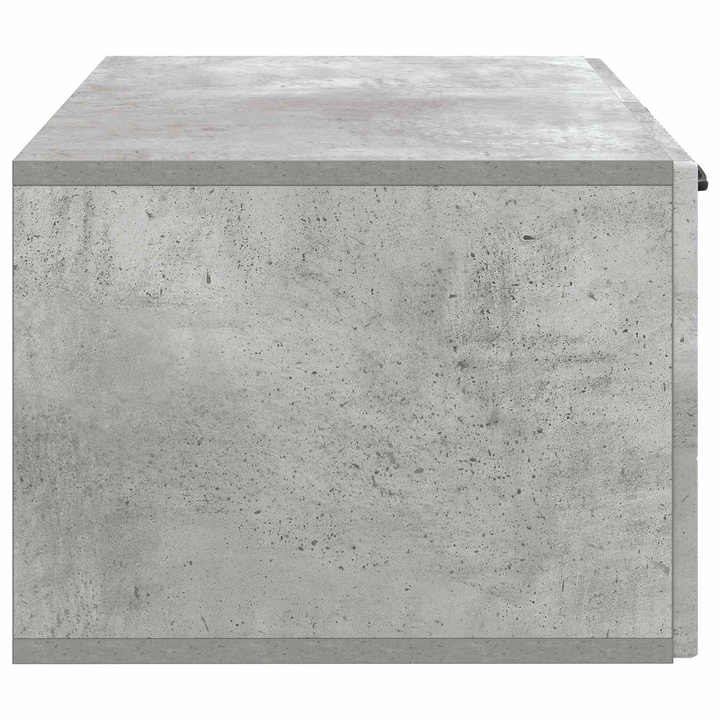 Væghængt TV-skab Betongrå 59,5 x 41 x 30 cm Konstrueret træ