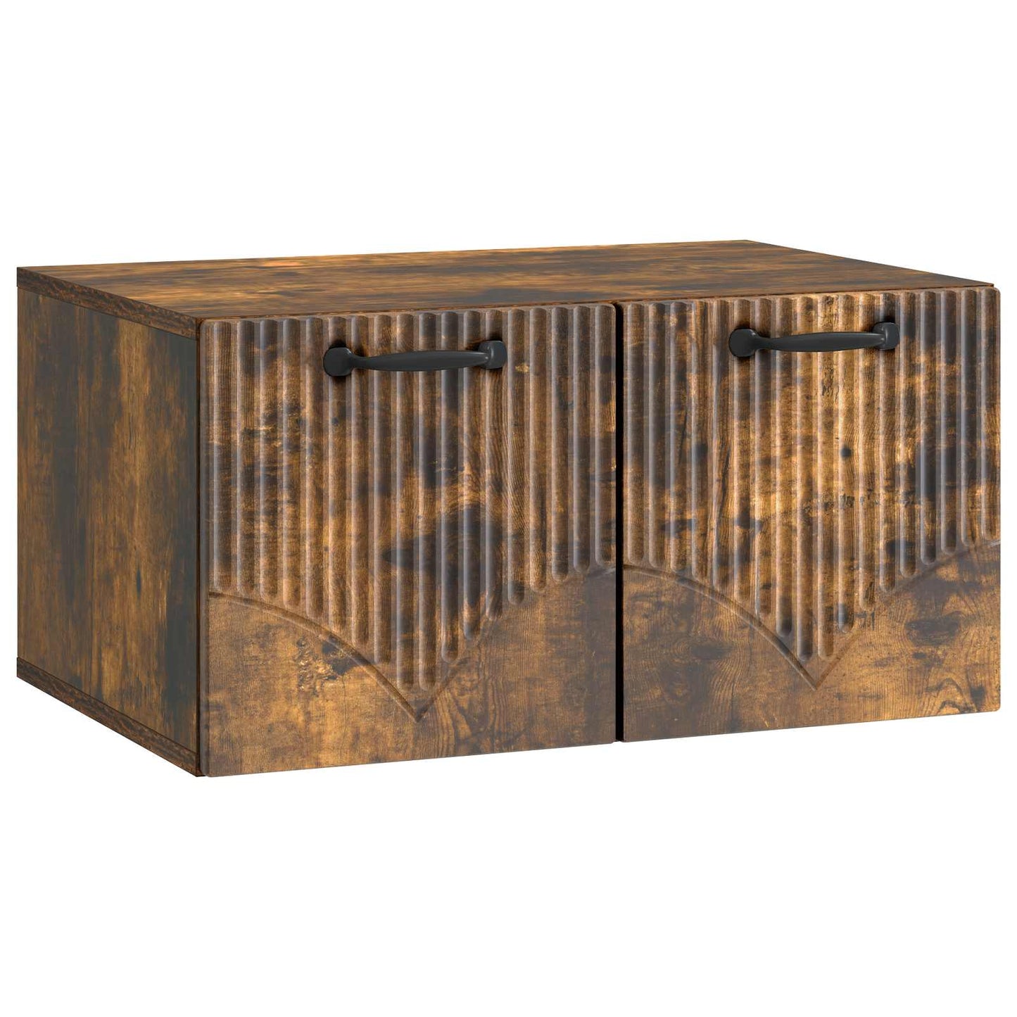 Væghængt TV-skab Røget eg 59,5 x 41 x 30 cm Konstrueret træ