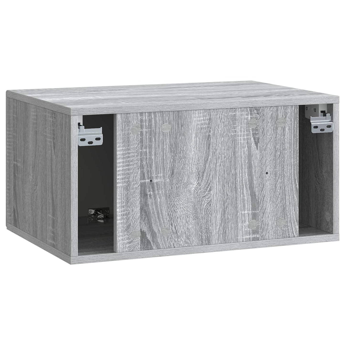 Væghængt TV-skab Vægmonteret Grå sonoma-eg 59,5 x 41 x 30 cm