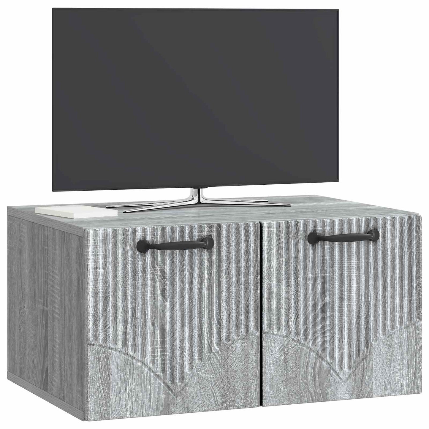 Væghængt TV-skab Vægmonteret Grå sonoma-eg 59,5 x 41 x 30 cm