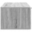 Væghængt TV-skab Vægmonteret Grå sonoma-eg 59,5 x 41 x 30 cm